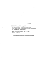 An analysis of the arguments in the debate in Congress on the admission of Hawaii to the Union