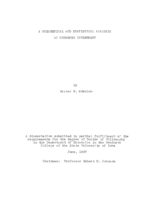 A theoretical and statistical analysis of consumer investment