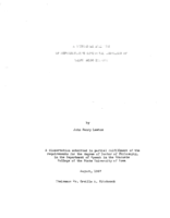 A rhetorical analysis of representative ceremonial addresses of Ralph Waldo Emerson