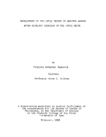 Development of the optic tectum of Xenopus laevis after repeated crushing of the optic nerve