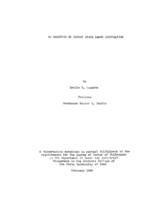 An analysis of recent state labor legislation