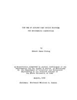 The use of minimum cost motion pictures for engineering instruction