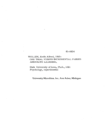 One trial versus incremental paired associate learning