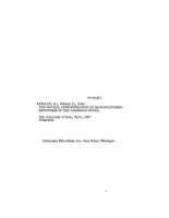 The spatial concentration of manufacturing industries in the American South