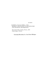 Sensory adaptation in psychopathic and neurotic delinquents