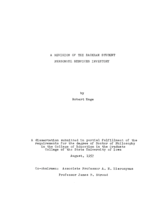 A revision of the Rackham student personnel services inventory