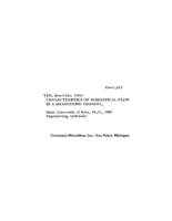 Characteristics of subcritical flow in a meandering channel