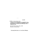 A study of the response of property tax components to change in personal income in the state of Iowa for the years 1910 through 1962