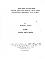 A study of the oxidation of the cobaltous-glycylglycine system in aqueous solution with emphasis on the kinetics of the reaction