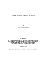 Concerto for brass, strings, and timpani