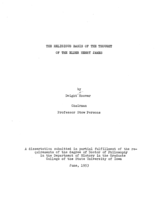 The religious basis of the thought of the elder Henry James