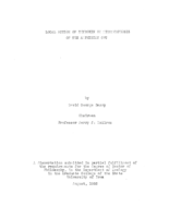 Local action of thyroxin on metamorphosis of the amphibian gut