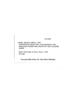 Conodonts from the Alexandrian and Niagaran Series (Silurian) of the Illinois Basin