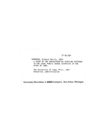 A study of the administrative staffing patterns in the local public school districts in the state of Iowa