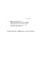 Expressed acceptance of self and others among urban black high school students