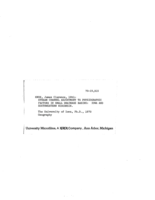 Stream channel adjustment to physiographic factors in small drainage basins: Iowa And Southwestern Wisconsin