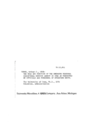 The role and function of the emerging regional educational service agency in Iowa as perceived by officials and personnel of operating units