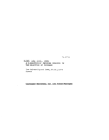 A Q-analysis of encoding behavior in the selection of evidence