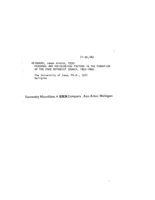 Personal and sociological factors in the formation of the Free Methodist Church 1852-1860