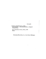 Polyphony I: for orchestra