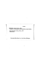 Almost autonomous differential equations