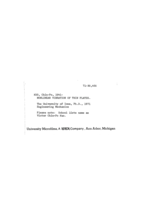 Nonlinear vibration of thin plates