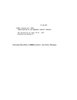 Investigation of an unbonded contact problem