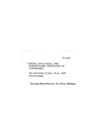 Hemodynamic properties of furosemide