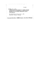 A study of the relationship of student teacher effectiveness and personality characteristics measured by the sixteen personality factor questionnaire