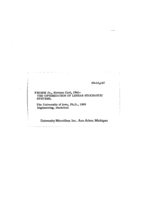 The optimization of linear stochastic systems