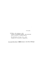 A study in diachronic syntax: the auxiliary from old English to modern English