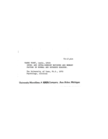Inter- and intra-sensory matching and memory factors in normal and retarded readers