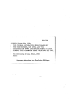 The choral literature performed by the high schools of Iowa and the colleges of Iowa and surrounding states during the period of time from 1962 to 1967