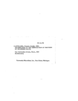 Examination of the dissociation of proteins by guanidine salts