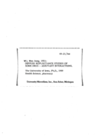 Diffuse reflectance studies of some drug-adjuvant interactions