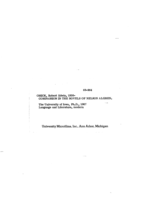 Compassion in the novels of Nelson Algren