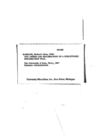 The design and examination of a structured information file