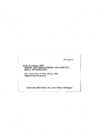 Stress and displacement analysis of a shell intersection