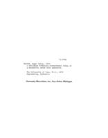 A nonlinear numerical-hydrodynamic model of a mechanical water wave generator