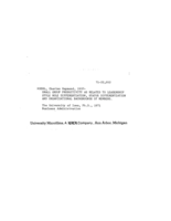 Small group productivity as related to leadership style, role differentiation, status differentiation and organizational backgrounds of members