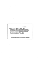 Kenneth L. Pike's behavioremic theory as a model for explicating the imagery in Joseph Conrad's Heart of darkness