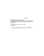 Urban blight: the structure and change of substandard housing in Cedar Rapids, Iowa, 1940-1960