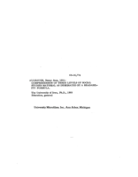Comprehension of three levels of social studies material as designated by a readability formula