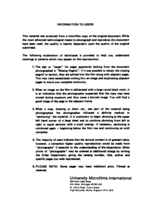 Pre-education practicum: its influence upon the student's pupil control ideology