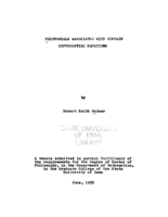 Polynomials associated with certain differential equations