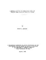 A general study of the transition period of Spanish drama following Juan de la Cueva
