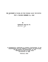The treatment of China in four daily newspapers July 1 through December 31, 1949