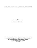 A study of the response of the heart to various types of exercise