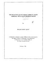 The reaction of potassium amide in liquid ammonia with diarylbromoethenes