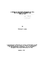 A history of the State University of Iowa: the collegiate department from 1879 to 1900